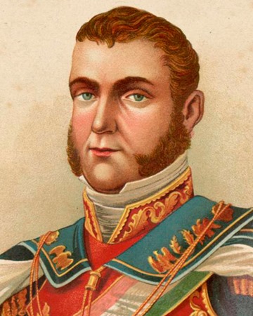 General y primer Emperador de México Agustín de Iturbide